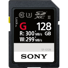 Sony 128GB SF-G Series UHS-II SDXC Memory Card (SF-G128/T1)