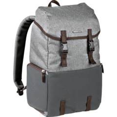 Manfrotto Windsor ExplorerCamera and Laptop Backpack for DSLR (Gray)