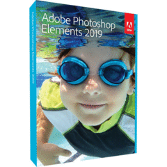 Adobe Photoshop Elements 2019 (DVD/Download Code, Mac and Windows)