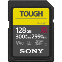 Sony 128GB SF-G Tough Series UHS-II SDXC Memory Card (SF-G128T/T1)