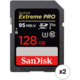 128GB Extreme PRO UHS-I SDXC Memory Card Kit (2-Pack)