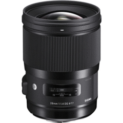 Sigma Art 28mm f/1.4 DG HSM for Canon
