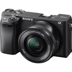 Sony Alpha a6400 with 16-50mm Lens (ILCE-6400L/B)