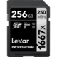 256GB Professional 1667x UHS-II SDXC