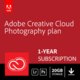Creative Cloud Photography Plan (12-Month Subscription, Download)