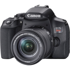 Canon EOS Rebel T8i with 18-55mm