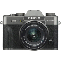 Fujifilm X-T30 with 15-45mm Lens (Charcoal Silver)