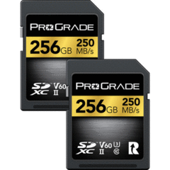 ProGrade Digital 256GB UHS-II SDXC 250MB/s (2-Pack)