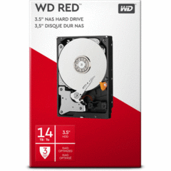 WD 14TB Red 5400 rpm SATA III 3.5" Internal NAS HDD Retail Kit