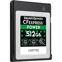 Delkin Devices 512GB CFexpress POWER