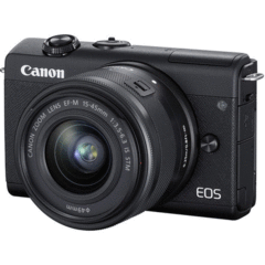 Canon EOS M200 with 15-45mm Kit (Black)