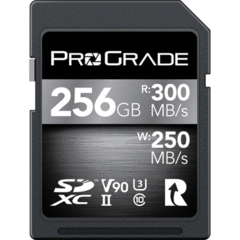 ProGrade Digital 256GB UHS-II SDXC V90 300MB/s