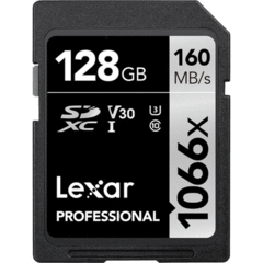 Lexar 128GB Professional 1066x UHS-I SDXC