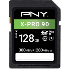 PNY Technologies 128GB X-PRO 90 UHS-II SDXC