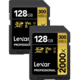 128GB Professional 2000x UHS-II SDXC (2-Pack)