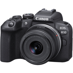 Canon EOS R10 with 18-45mm Lens