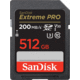 512GB Extreme PRO SDXC UHS-I (200 MB/s)