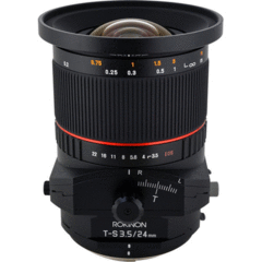 Rokinon Tilt-Shift 24mm f/3.5 ED AS UMC Lens for Canon