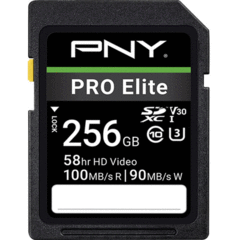 PNY Technologies 256GB PRO Elite UHS-I SDXC