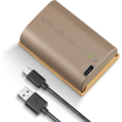 K&F Concept LP-E6NH Battery 2250mAh with USB Type C Charging Port