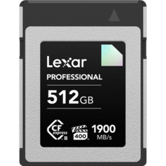 Lexar 512GB Professional CFexpress Type B DIAMOND Series
