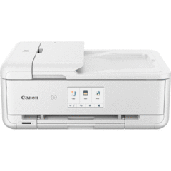 Canon Pixma TS9521Ca Wireless All-in-One Inkjet Printer (White)